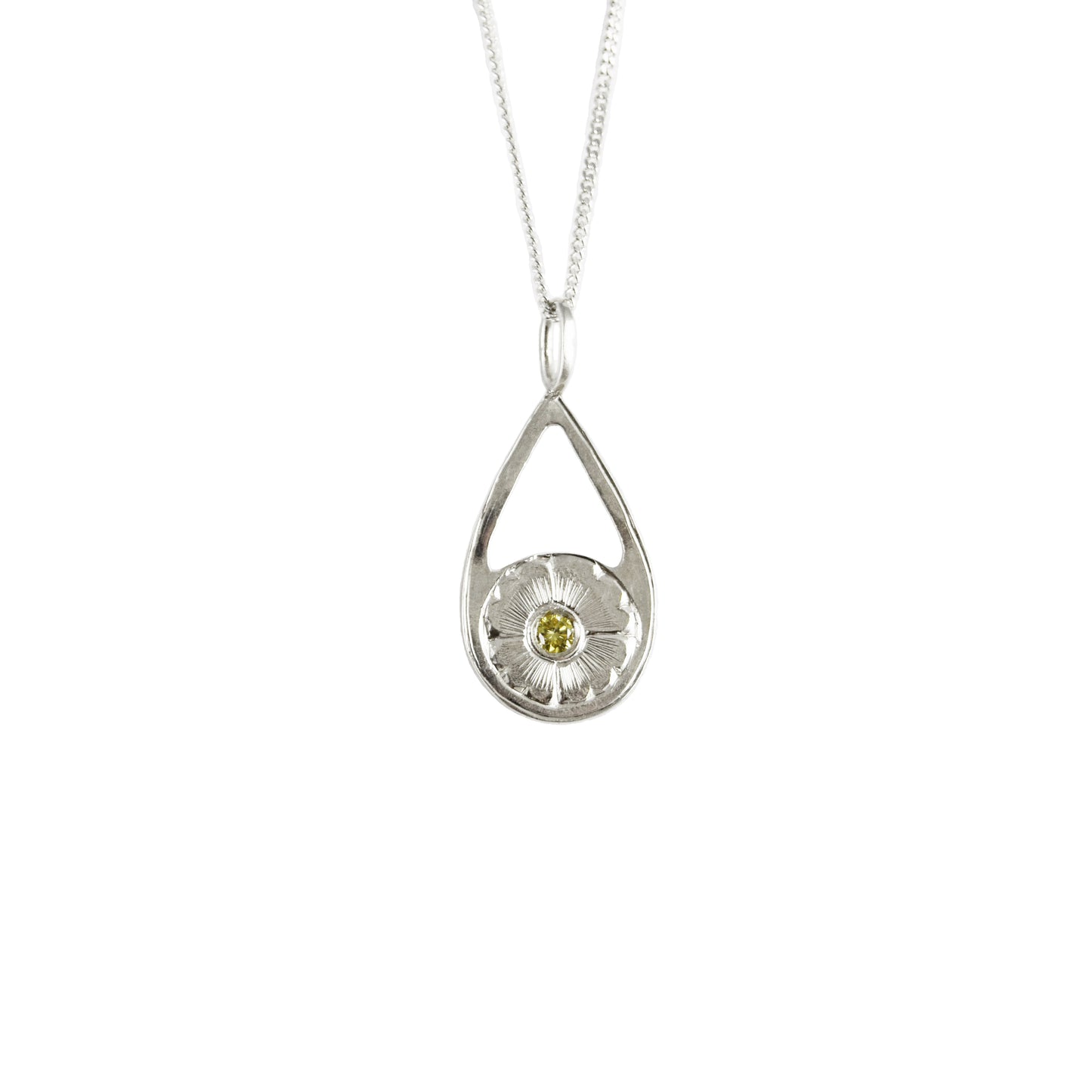 Flowerdrop pendant