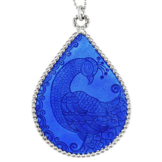 Lady Peacock pendant