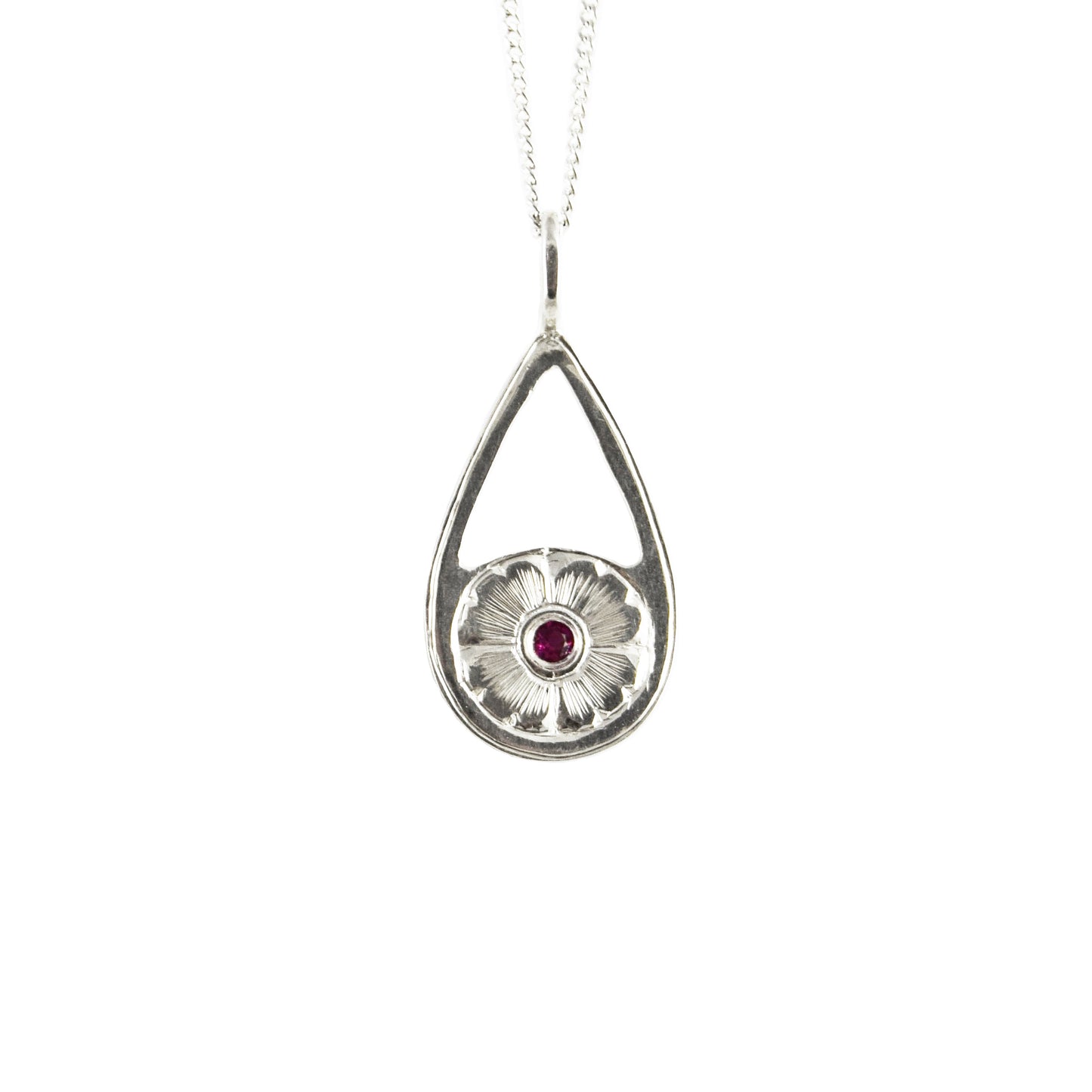 Flowerdrop pendant