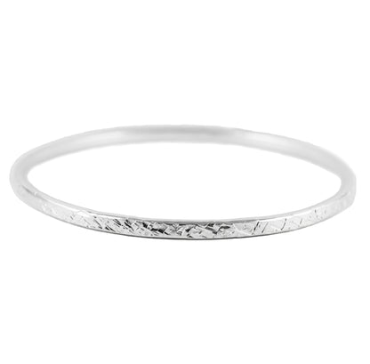 Silver bangle